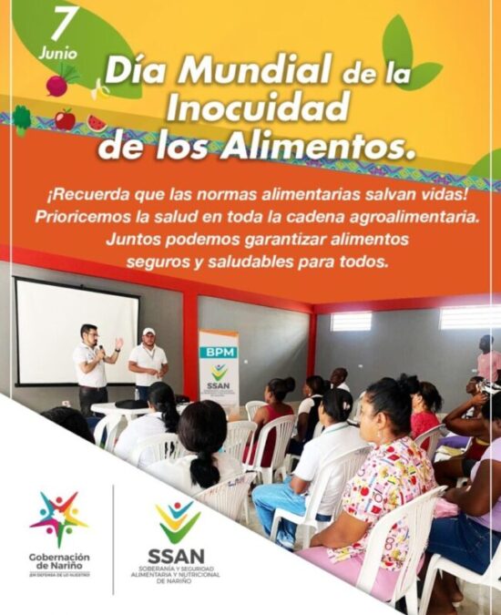 DIA MUNDIAL DE LA INOCUIDAD DE LOS ALIMENTOS