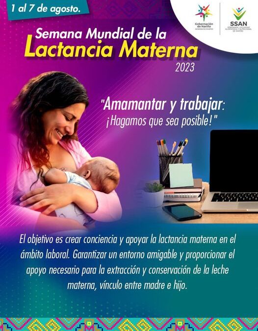 Semana Mundial de la Lactancia Materna 2023