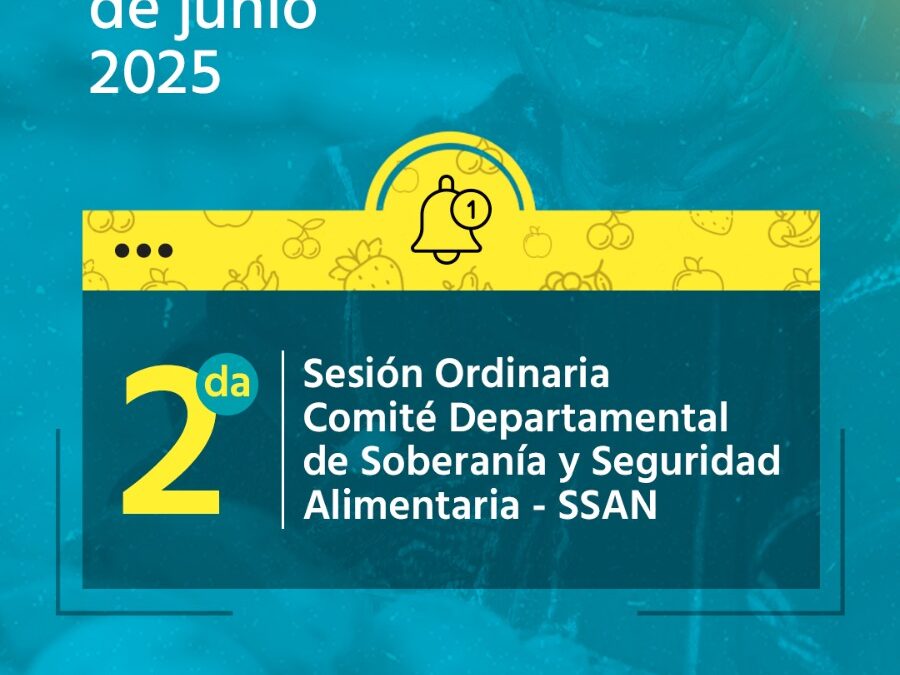 2° SESIÓN ORDINARIA COMITÉ SSAN.